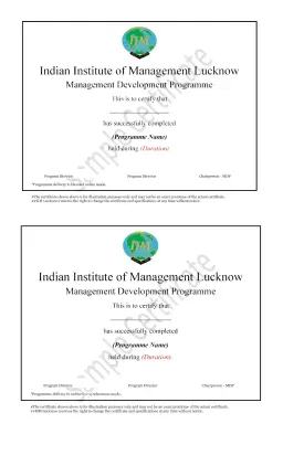 Certificate Thumbnail